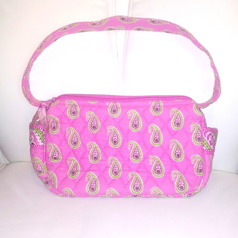 VERA BRADLEY Bermuda Pink Paisley RETIRED Small Purse